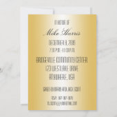 95e uitnodiging van de Birthday Party in Blue & Go (Achterkant)