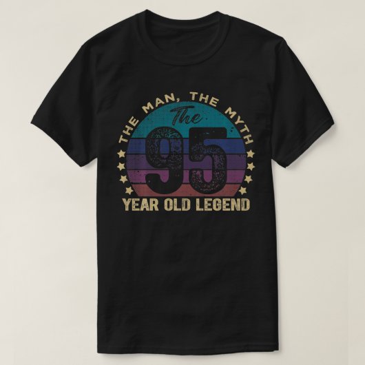 95e verjaardag 95 jaar oude geschenkenLimited Edit T-shirt (Design voorkant)