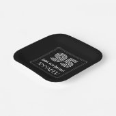 95e verjaardag — Art Deco Geïnspireerde look "95"  Papieren Bordje (Gebogen)