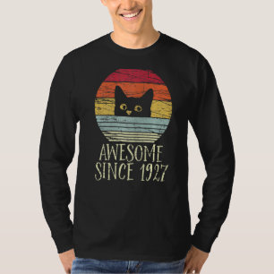 95e verjaardag Geweldige sinds 1927 95 jaar oud T-shirt