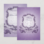 95e verjaardag  Lijst Kaart (Voorkant / Achterkant)