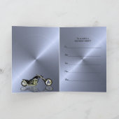 95e verjaardag met een meisje en motor (Binnen)