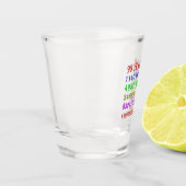 95e verjaardag Mijlpalen Shot Glas (Links)