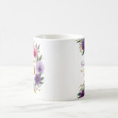 95e Verjaardag Mok – Bloemenkrans met gouden numme (Center)