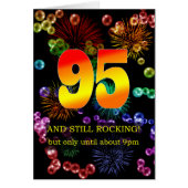 95e verjaardag nog steeds springend (Voorkant)