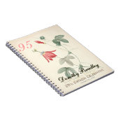 95e verjaardag Passiflora - aangepast gastboek Notitieboek (Rechterzijde)