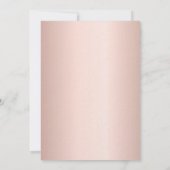 95e verjaardag roos gouden roze sterren luxe kaart (Achterkant)