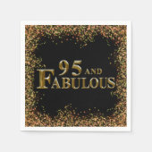 95e verjaardag servet (Voorkant)