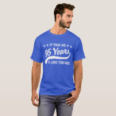 95e verjaardag t-shirt (Voorkant volledig)