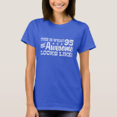 95e verjaardag t-shirt (Voorkant)