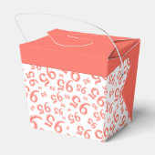 95e verjaardag van het Koraalnummer van de partij  Bedankdoosjes (Achterkant)