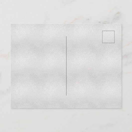 95e verjaardag zilveren glitter sparkles uitnodiging briefkaart (Achterkant)