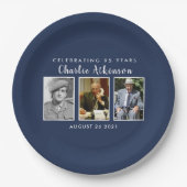 95e verjaardagsfoto, bord (Voorkant)