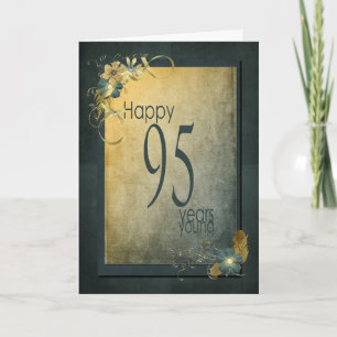 95ste verjaardag- lijst kaart