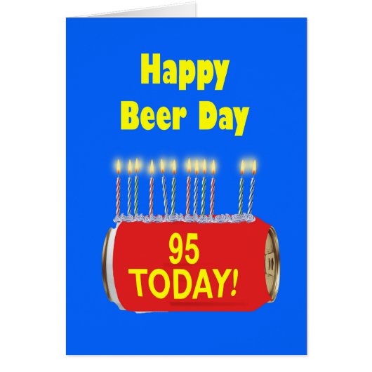 95ste verjaardag van Happy Beer Day (Voorkant)
