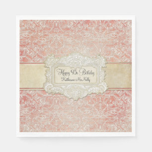 95ste verjaardagsfeestje  Frans kantregentschap Servet