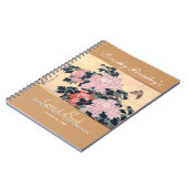 95th Birthday Celebration Butterfly Custom Guest B Notitieboek (Linkerzijde)