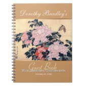 95th Birthday Celebration Butterfly Custom Guest B Notitieboek (Voorkant)