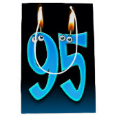 95th Birthday Kandles Medium Gift Bag Cadeauzakje (Voorkant)