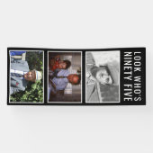 95th Birthday Photo Banner (Horizontaal)