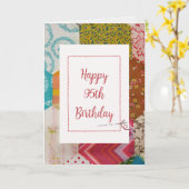 95th Birthday Quilt Pattern met Needle Kaart (Gele Bloem)
