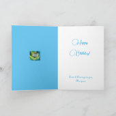 95th Happy Birthday 95 jaar gem juweel Kaart (Binnen)