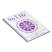 963 Hz Solfeggio Frequentie Notitieboek – Goddelij (Rechterzijde)