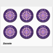 963 Hz Solfeggio Frequentie Sticker (Vel)