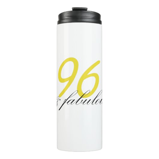 96 & Fabulous Thermosbeker (Voorkant)
