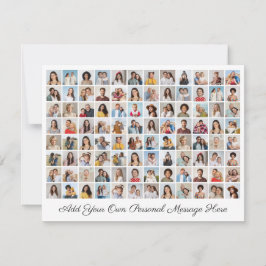 96 Fotocollage Voeg je eigen groet toe Feestdagenkaart