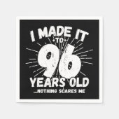 96 Jaar Oud Sarcastisch Meme Grappige 96e Verjaard Servet (Voorkant)