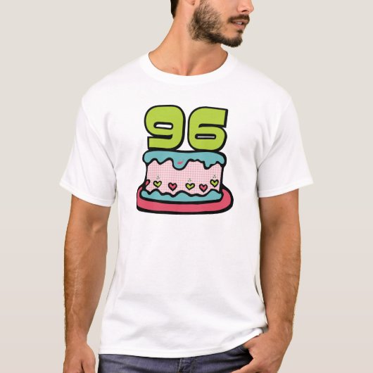 96 jaar oude vogelbeker t-shirt (Voorkant)