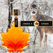 96 Maple Syrup GRADE A AMBER tamper-evident labels