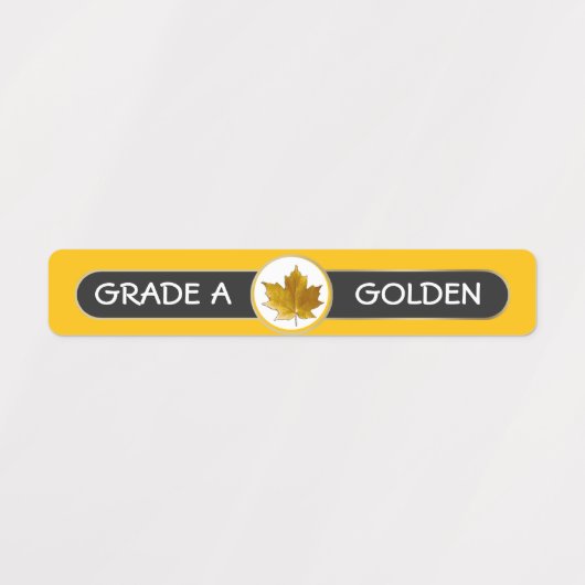 96 Maple Syrup Grade A Beveiliging Tamper Proof Li Labels (Design 1)