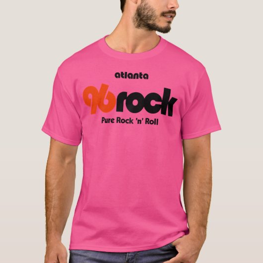96 Rock Atlanta Honkbal T-shirt (Voorkant)