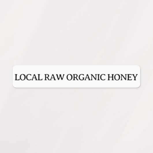 96 Tamper-evident Seal Honey Jar Lid Beveiliging Labels (Design 1)