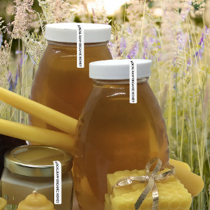 96 Tamper-evident Seal Honey Jar Lid Beveiliging Labels