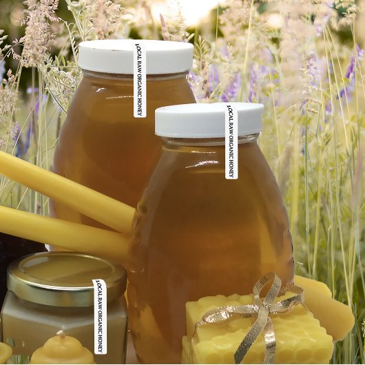 96 Tamper-evident Seal Honey Jar Lid Beveiliging Labels