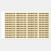 96 Tamper-Proof USDA-conforme esdoornsiroop kwalit Labels (Vel)