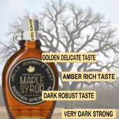 96 Tamper-Proof USDA-conforme esdoornsiroop kwalit Labels