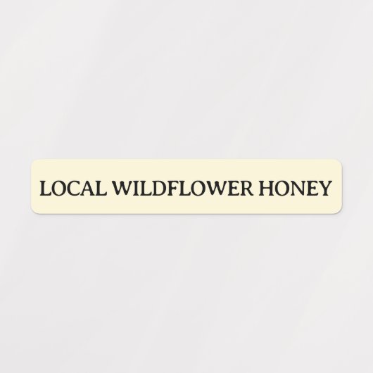 96 Veiligheidsdeksel Honingpot met verzegeling teg Labels (Design 1)