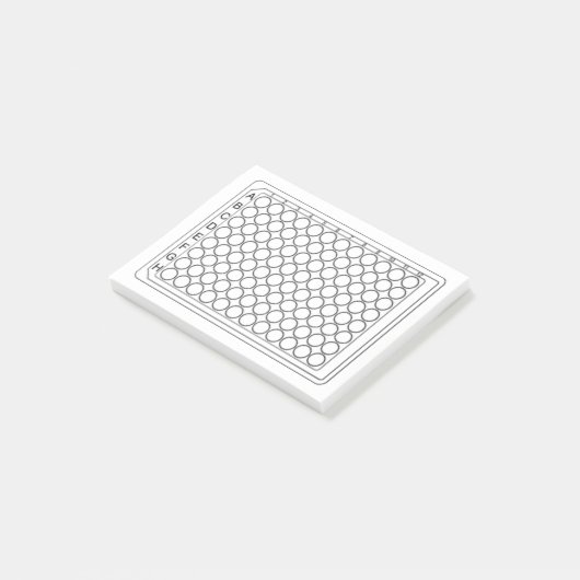 96-wells bord lay-out post-it® notes (Schuin)