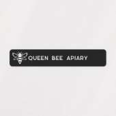 96 Zwart Tamper-proof Seal Honey Jar Beveiligingsd Labels (Design 1)