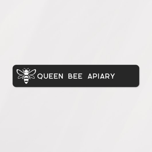 96 Zwart Tamper-proof Seal Honey Jar Beveiligingsd Labels (Design 1)