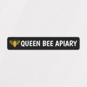 96 Zwart Tamper-proof Seal Honey Jar Beveiligingsd Labels (Design 1)