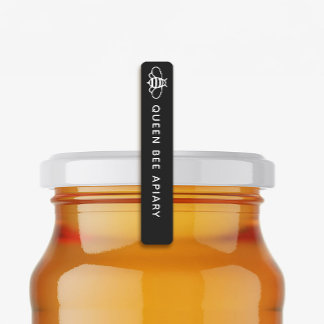 96 Zwart Tamper-proof Seal Honey Jar Beveiligingsd Labels