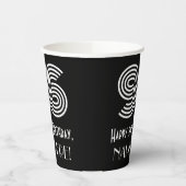 96e verjaardag — Art Deco Geïnspireerde look "96"  Papieren Bekers (Links)