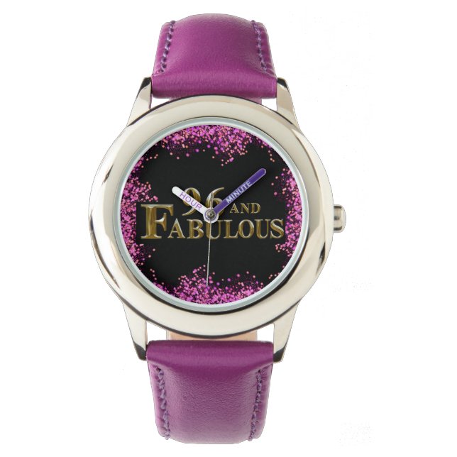 96e verjaardag horloge (Voorkant)