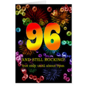 96e verjaardag nog steeds springend (Voorkant)