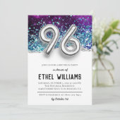 96e verjaardag van de uitnodiging (Staand voorkant)
